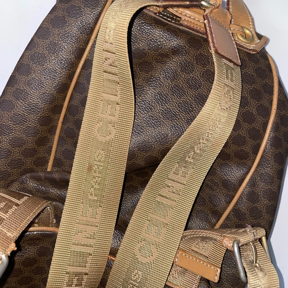 Authentic Celine Backpack -Style Brown Monogram B… - image 4